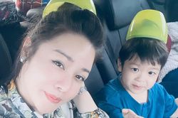 Nhật Kim Anh được đưa con đi chơi giữa ồn ào với chồng cũ