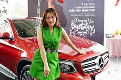 Cận cảnh Mercedes-Benz GLC tiền tỷ của nữ diễn viên... 'nghèo'