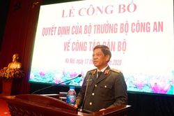 Bộ trưởng Công an bổ nhiệm, điều động 7 nhân sự Công an Hà Nội