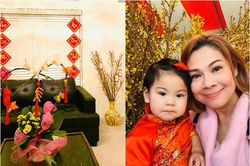 Biệt thự xa hoa ở Mỹ của Thanh Thảo ngập hoa đón Tết