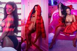 Rihanna tung bộ ảnh nội y 'nóng bỏng mắt' đón Valentine
