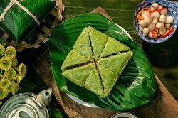 Học cách gói bánh chưng đơn giản đẹp 'triệu like' nhìn qua thôi ai cũng có thể trở thành 'sư phụ'