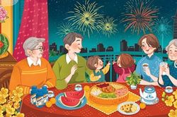 Làm việc ngày Tết, hưởng lương gấp 4 lần ngày thường