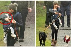 Meghan Markle lần đầu cho con trai lộ diện ở Canada khi dắt chó đi dạo, nhìn cách đứa trẻ được mẹ chăm sóc khiến ai cũng lo lắng