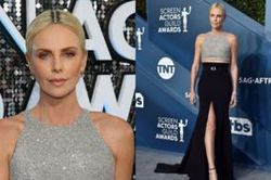 Tết đến nơi mà chưa được làm tóc, đây là cách Charlize Theron che chân tóc chưa nhuộm