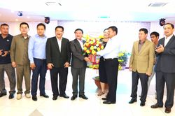 Đoàn công tác tỉnh Ratanakiri và Stung Treng thăm, chúc Tết Công an tỉnh Gia Lai