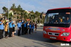 Đà Nẵng đưa 2.500 lao động về quê ăn Tết