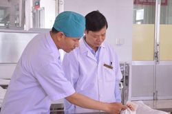 Người phụ nữ bị đứt rời toàn bộ bàn tay