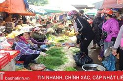 Thị trường ngày 28 Tết ở Hà Tĩnh: Giá thịt, rau tăng nhẹ, người dùng khá dễ mua!