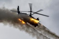 Cận cảnh Trực thăng Ka-52 phóng loạt rocket 80mm