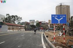 Phân luồng giao thông phục vụ thông xe tuyến đường số 1