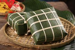 Bánh chưng Bờ Đậu ngon nổi tiếng nhờ nguồn nước suối tinh khiết