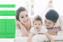 Nhật Kim Anh lạy lục chồng cũ Bửu Lộc cho gặp con trai