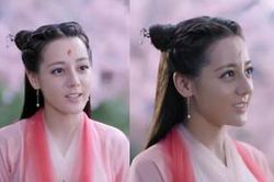 Trong 'Tam sinh tam thế: Chẩm thượng thư', Địch Lệ Nhiệt Ba trở nên kém sắc hơn so với thời 'Thập lý đào hoa'
