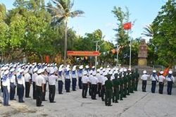 Cán bộ, chiến sĩ huyện đảo Trường Sa vui xuân, đón Tết Canh Tý 2020