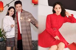'Sở Kiều' Triệu Lệ Dĩnh rạng rỡ đón xuân bên chồng Phùng Thiệu Phong