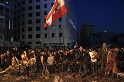 Lực lượng an ninh Liban trấn áp người biểu tình ở Beirut