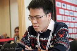Lê Quang Liêm hòa trận thứ ba liên tiếp ở Giải Gibraltar 2020