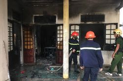 Nam thanh niên nghi ngáo đá, tự đốt nhà mình trong sáng mùng 3 tết