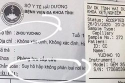 Hải Dương: Du khách nhập viện vì nghi nhiễm virus corona