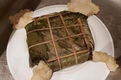 Siêu thảm họa bánh chưng mùa Tết, nhìn là muốn chạy mất dép