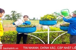 Mỗi công trình là một bông hoa dâng Đảng