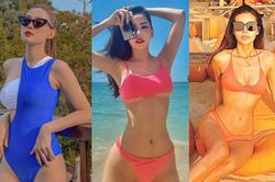 Mặc ai tăng cân vèo vèo, dàn sao Vbiz thi nhau đọ body hậu Tết: Chi Pu quá đỉnh, Minh Hằng - Minh Tú ai xuất sắc hơn?