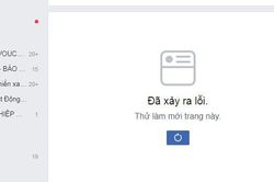 Facebook Việt Nam đang gặp sự cố