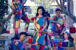 Hoa hậu Giáng My hóa nữ hoàng quyến rũ đẹp sắc sảo trong bộ ảnh đầu năm