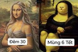 'Ám ảnh' tăng cân sau Tết, dân mạng giãi bày nỗi lòng bằng việc chế ảnh