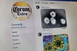 Người Việt tràn vào trang Facebook bia Corona bàn về virus Vũ Hán