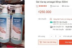 Nước rửa tay sát khuẩn 'cháy hàng', được thời chặt giá gấp 3 lần