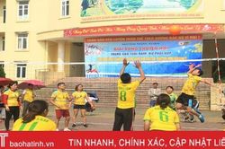 Xã Xuân Lam nhất Giải bóng chuyền hơi nam, nữ phối hợp huyện Nghi Xuân
