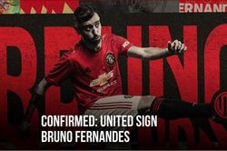 Tân binh Bruno Fernandes khoác áo số 18 của MU