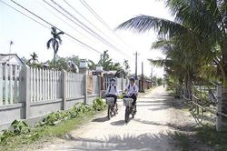 Gio Mỹ về đích nông thôn mới