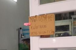 Nhiều nơi ở phía Nam khẩu trang 'cháy' hàng, giá đội gấp nhiều lần