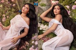 Kylie Jenner khoe thân quá đà khi chụp ảnh BST mỹ phẩm của con gái