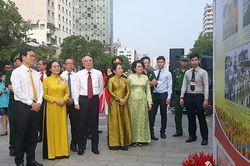 TP.HCM: Khai mạc triển lãm kỷ niệm 90 năm ngày thành lập Đảng
