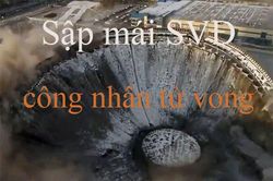 Đánh sập sân vận động Nga, công nhân chạy không kịp tử vong