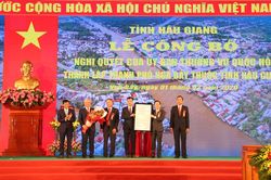 Thành lập thành phố Ngã Bảy trực thuộc tỉnh Hậu Giang
