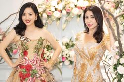 Hoa hậu Giáng My, em gái Lý Hùng đọ dáng gợi cảm với váy xuyên thấu