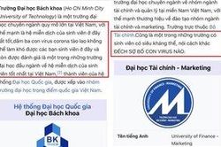 Nhiều trường Đại học bị sửa Wikipedia vì không cho Sinh viên nghỉ học trước dịch virus Corona