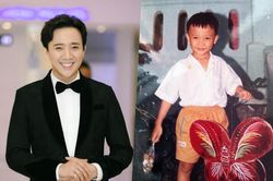 Lộ ảnh hồi bé cực dễ thương của Trấn Thành, cư dân mạng đố nhau tìm ra điểm khác nhau