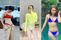 Mỹ nhân Việt mặc áo tắm khoe body nóng bỏng đầu năm, tình cũ Trường Giang sáng nhất đường đua