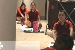 Nữ Trung Quốc sợ mất vé Olympic vì virus Corona
