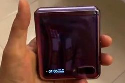 Lộ video trên tay Galaxy Z Flip trước ngày ra mắt
