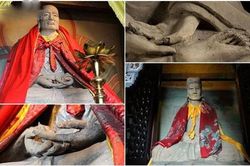 Ngôi miếu kỳ dị nhất Trung Quốc: Trong mỗi pho tượng là 1 thân người, chế tạo trên 'nhục thân' của cao tăng