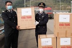 Hải quan Việt Nam hỗ trợ Trung Quốc khẩu trang chống dịch