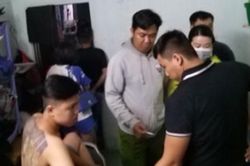 Nhóm thanh niên nam nữ dương tính với ma túy trong quán karaoke