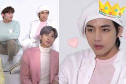 V BTS tự tin trưng diện những bộ cánh rực rỡ để có shoot hình đẹp nhất